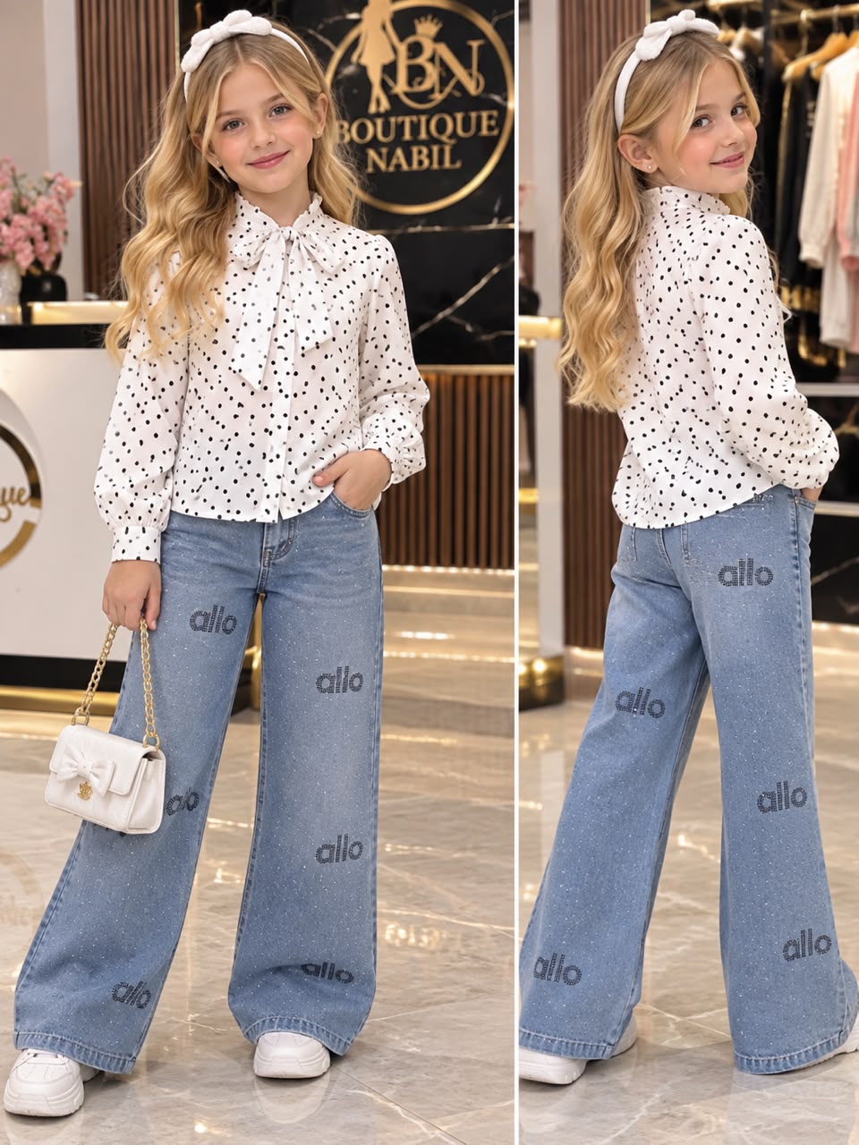 ENSEMBLE CHEMISE ET JEANS
