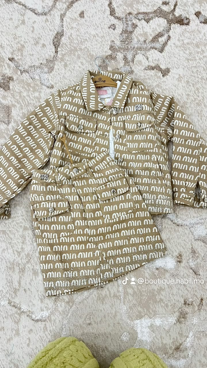 ENSEMBLE FILLE MIU MIU